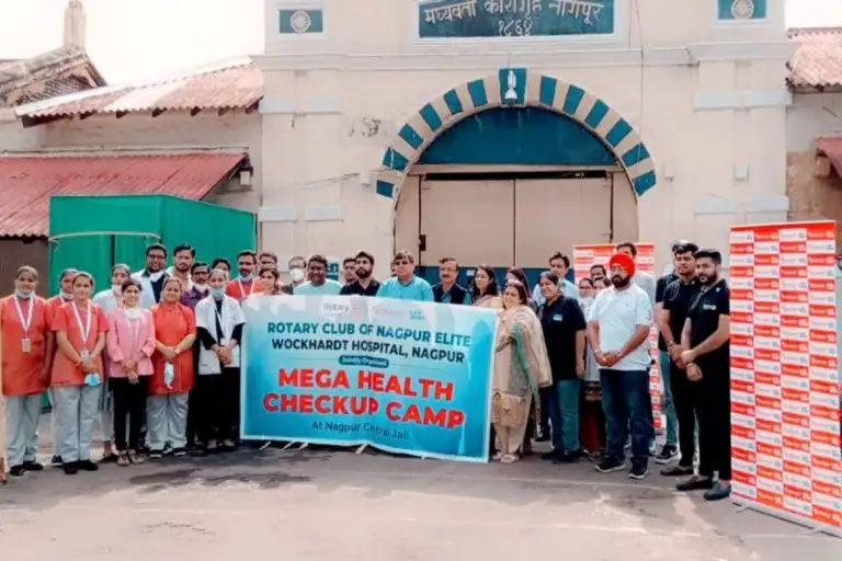 Health Check Up Camp for Central Jail Prisoners