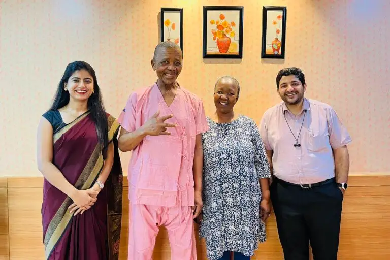 Successful Bone Marrow Transplant of International Patient