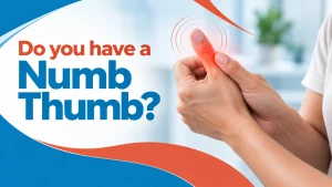 numbness in thumb