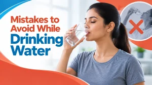 drinking water